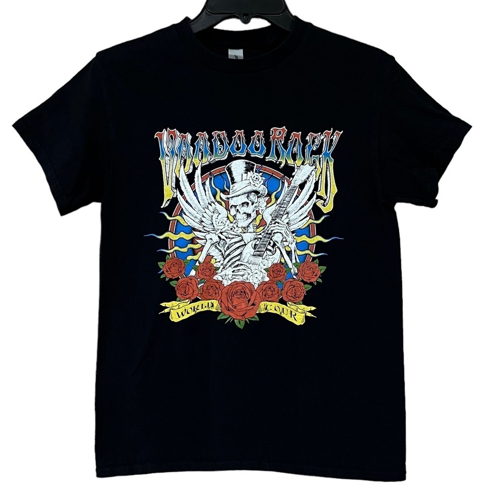 Gildan Voodoo Rock World Tour Tshirt, size adult Small.​​